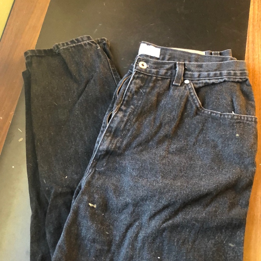 size 18 WL black denim mom jeans